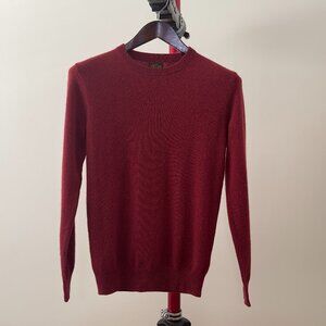 J.Crew Cashmere crewneck sweater in Red Ochre size Men’s XS (on sale $56.69)